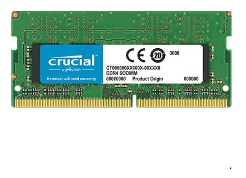 Memoria P/notebook Crucial Sodimm Ddr4 8gb Ct8g4sfs8266