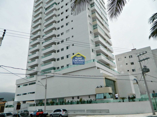 Imagem 3 de 30 de Prédio Frente Mar - Apartamento Mobiliado - Vact4630