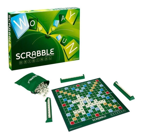 Juego Scrabble Palabras Cruzadas Mattel Ruibal Distri Lv