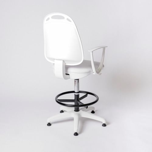 Silla Alta Diva Cajera Con Apoyabrazos Sin Ruedas C/ Patines