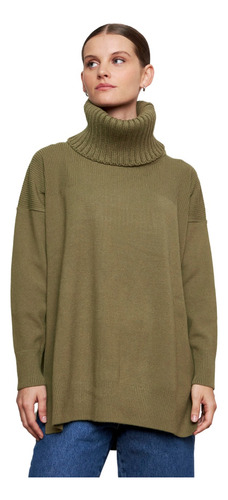 Sweater Poleron Moda Oversize Tejido De Punto Unisex