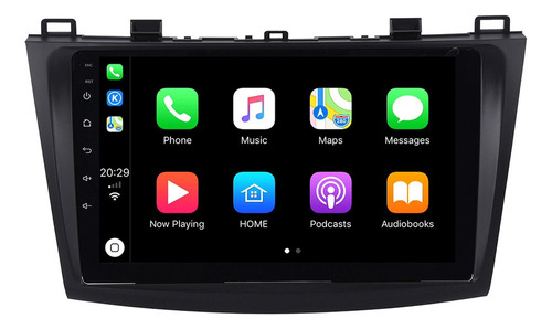 Auto Radio Estéreo Android Gps Para Mazda 3 Mazda3 2010-2013