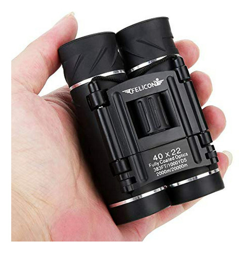 Binocular - Akt 40x22 Binoculars Mini Compact Binoculars Wit