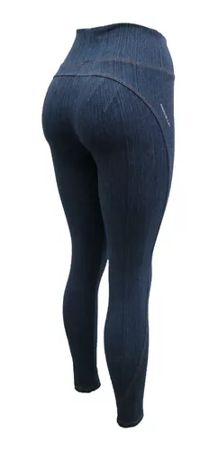 Legging Mujer Mezclilla Grueso Mallones Leggins Mayon Mallas