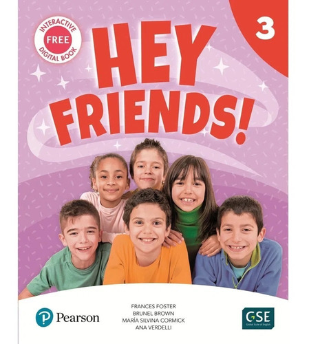 Hey Friends 3 - Pearson - English Book