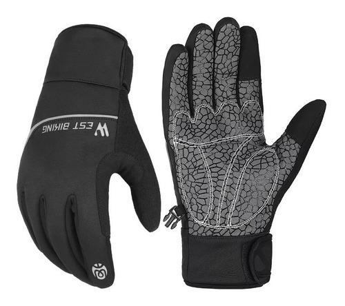 Guantes Ciclismo West Biking Invierno Polar Touch Screen