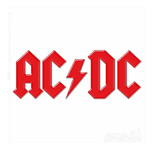 Adesivo Emblema Ac/dc Linha Heavy Metal Resinado 3d | MercadoLivre