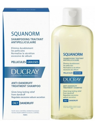 Squanorm Shampoo Anticaspa Grasa X 200 Ml