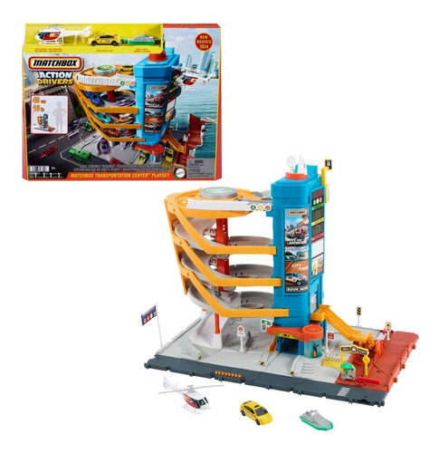 Set De Juego Garage De Aventura - Matchbox - Juguetes Mattel