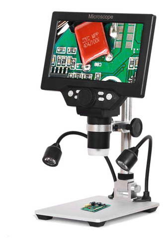Pantalla Digital Con Soporte Para Microscopio De 1-1200 Aume