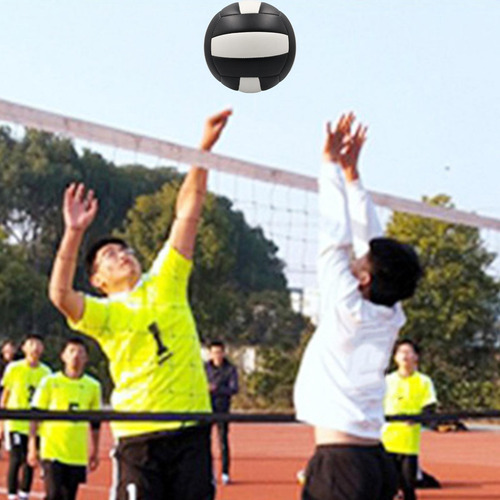 Pelota De Voleibol Para Interiores Y Exteriores, Negro