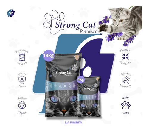 Arena Para Gatos Strongcat 18kg