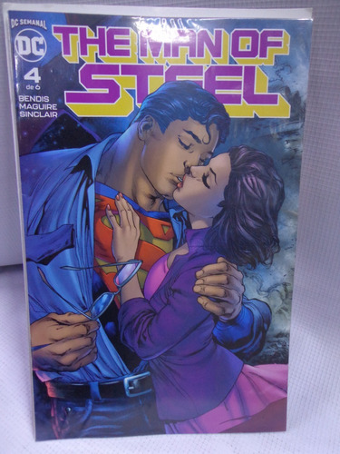 The Man Of Steel Vol.4 Dc Comic Televisa 2019