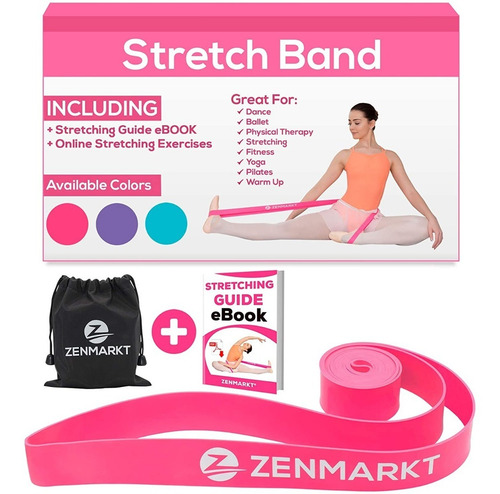 Imagen 1 de 3 de Banda Elástica Para Estiramiento De Piernas Zenmarkt