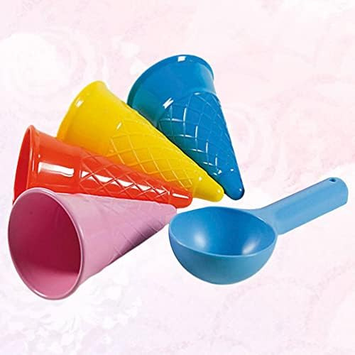 Totority 5 Uds. Juego De Arena Para Helados, Juguetes De Pla