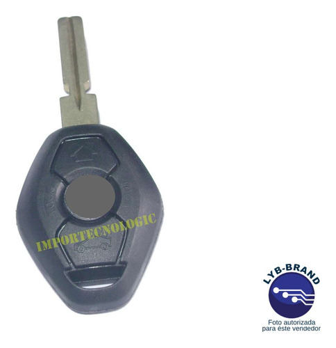 Carcasa Llave Alarma Para Bmw E38 E39 E46 M5 X1 Con Letras