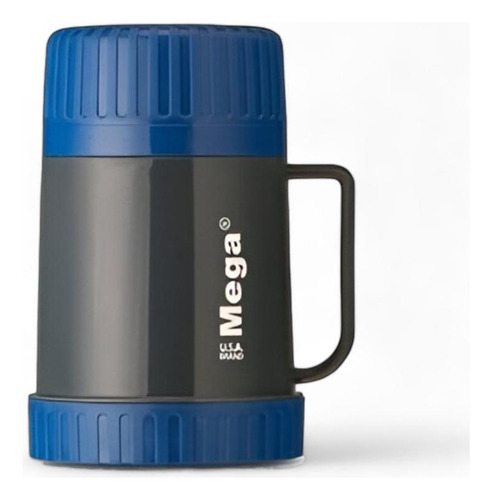 Termo Comida Mega New Magnum 0.75 Litros Negro/azul