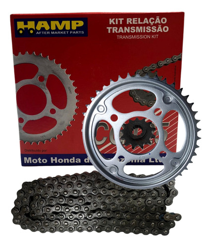 Kit Relação Cg Cargo 125 2009 A 2015 Original Hamp Honda