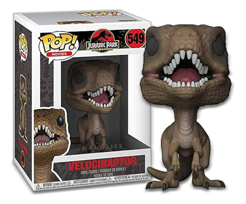 Funko Pop Parque Jurásico - Velociraptor 549