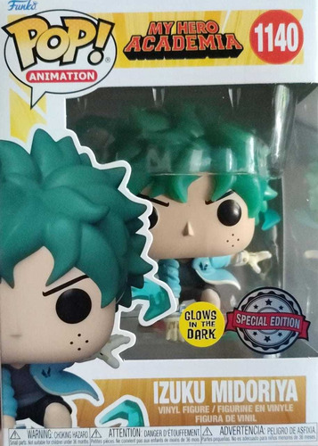 Funko Pop! Anime My Hero Academia #1140: Izuku Midoriya Se G (Usado)