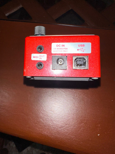 Boss Loop Station Rc-5 Rojo Rojo (Usado)