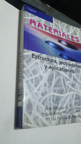 Materiales. Estructura, Propiedades Y Aplicaciones (Usado)