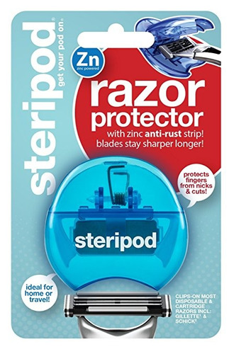 SteriPod Clip-on Razor Protector (azul)