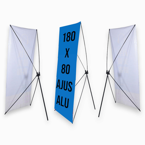 Tripie Publicidad Lona Porta Banner Araña 80x180cm Ajustable