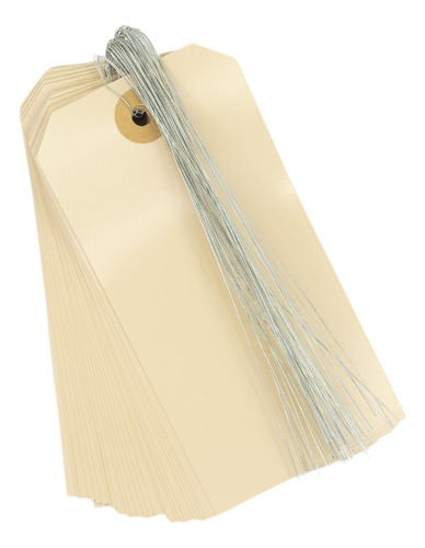 Etiquetas De Papel 100x Etiquetas De Regalo Con Alambre
