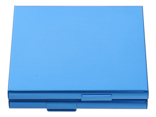 Imagen 2 de 7 de Caja De Cigarrillos De Aluminio Azul