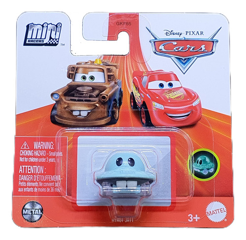 Mator Disco Voador Carros Filme Mini Racers Disney Pixar 3cm