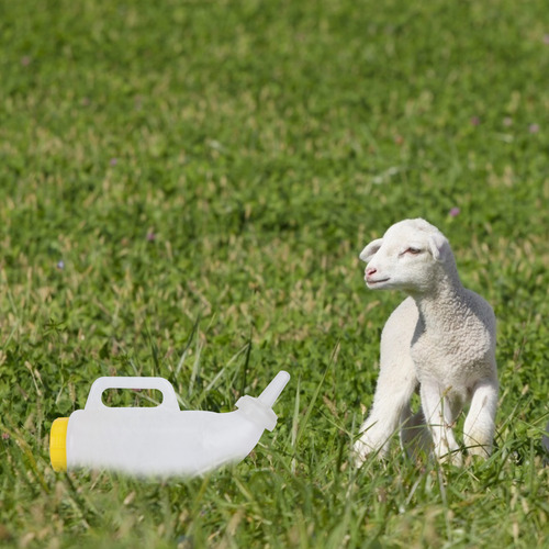 Alimentador De Leche De Cabra Para Bebés, Biberón Grueso Par