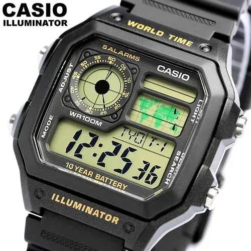 Casio top salarms illuminator