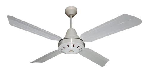 Ventilador 4 Palas Metal Barcala 110m Blanco