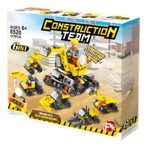 Comprar Set De Construcción 6 En 1 Team 72 Piezas Para Niños Versión Del Personaje Set Construcción