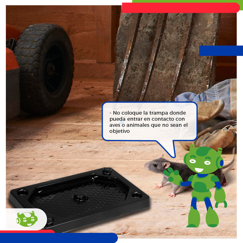 20 Piezas Trampas Adhesivas Para Ratas Ratones Roedores Slim Company Trampa Con Pegamento Para Atrapar Y Caza Fácil Incluye 5 Paquetes Con 4 Trampas c/u