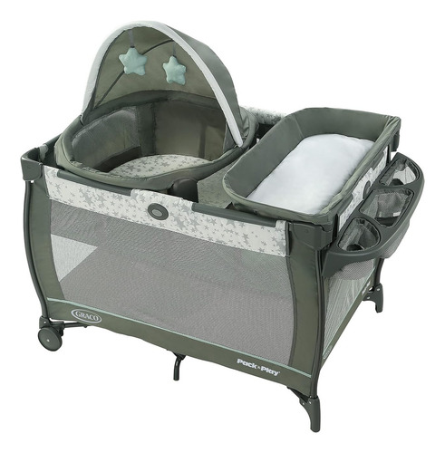 Graco Corral Parque De Juegos Con Cúpula Y Cuna Color Oskar