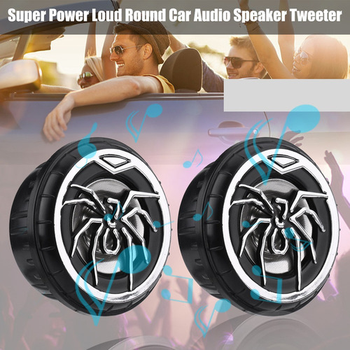 2 Peças Padrão De Aranha De Carro Criativo Alto Super