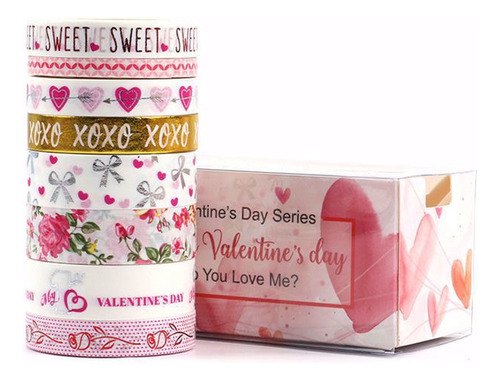 Washi Tapes - Cintas Colección San Valentin - Scrapfever