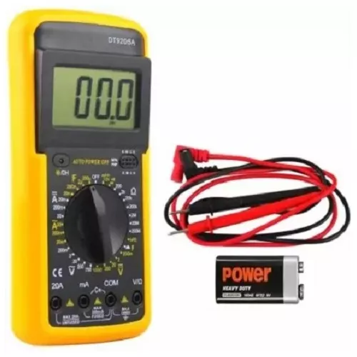 ANENG DT9205A electricista tester digital ac/dc multimeter profesional  voltimetro cables multimetro multímetro comprobador de corriente  capacimetro