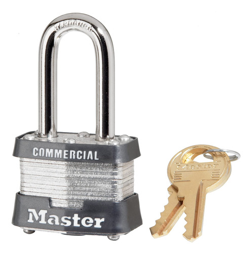 Master Lock 3kalf Candado Para Exteriores Con Llave, Paquete