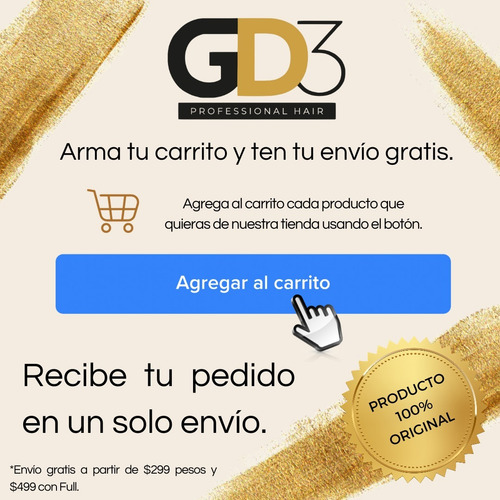 Aceite De Argan Tratamiento Para Cabello Gd3 Antifrizz 60 Ml