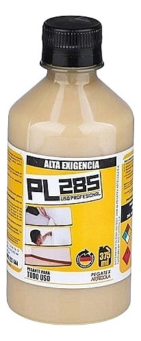 Pegante Pl285 Botella 375 Ml - Para Zapatos Madera Original