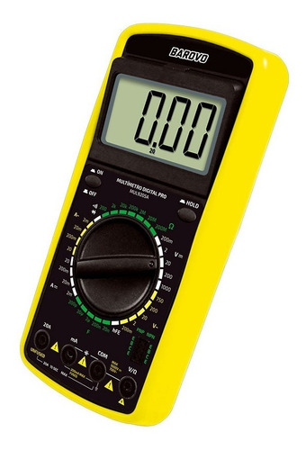 Imagen 1 de 5 de Tester Multimetro Digital Ac Dc Data Hold Barovo Zona Norte
