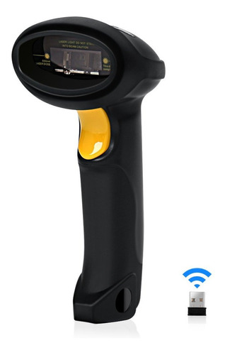 Escáner De Código De Barras 2.4 Ghz Wireless Usb 