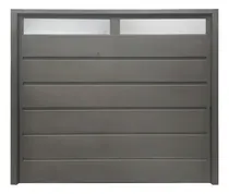 Comprar Porton Levadizo Para 4x4 O Camioneta Manual Chapa Garage 270x235 Con Postigos Color Gris oscuro