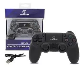 Controle Sem Fio Compatível Ps4 Dualshock Joystick - Kap-4w