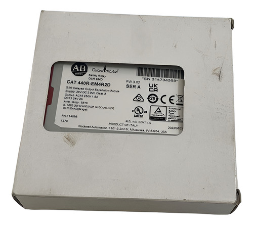 440r-em4r2d Delayed Output, Modulo D Expanción Allen-bradley