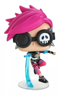 Funko Pop Tracer Punk Skin - Hot Topic - Overwatch