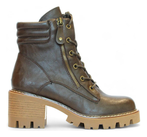 Botin Casual Mujer Steem Land Bissu Café